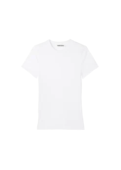 Basic rib t-shirt