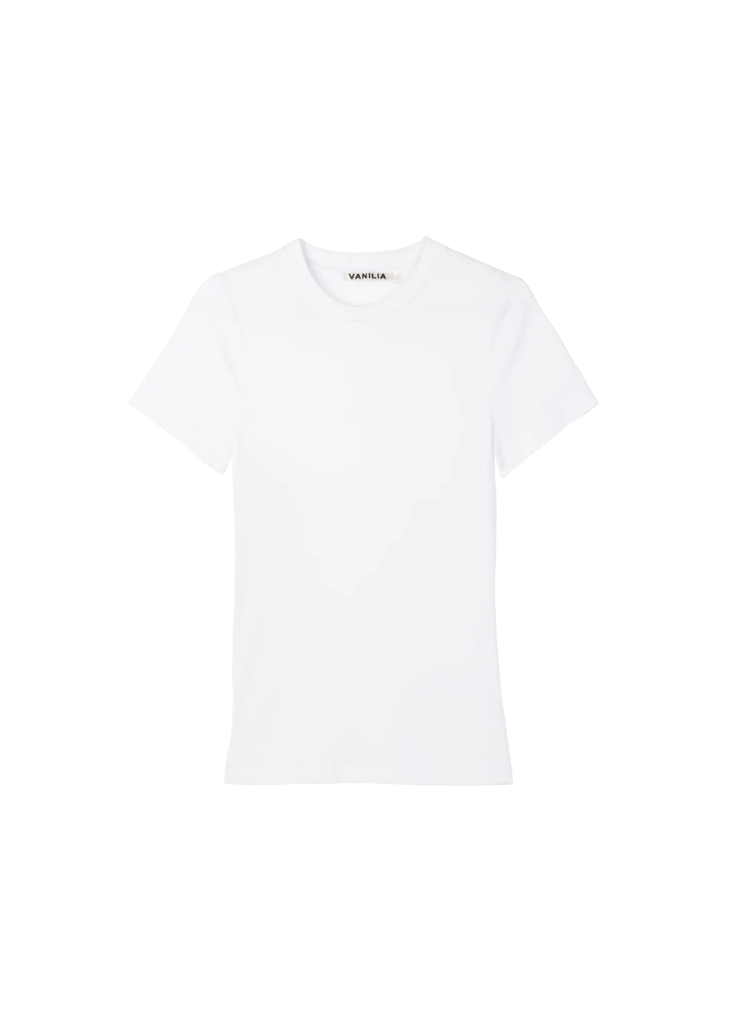 Basic rib t-shirt