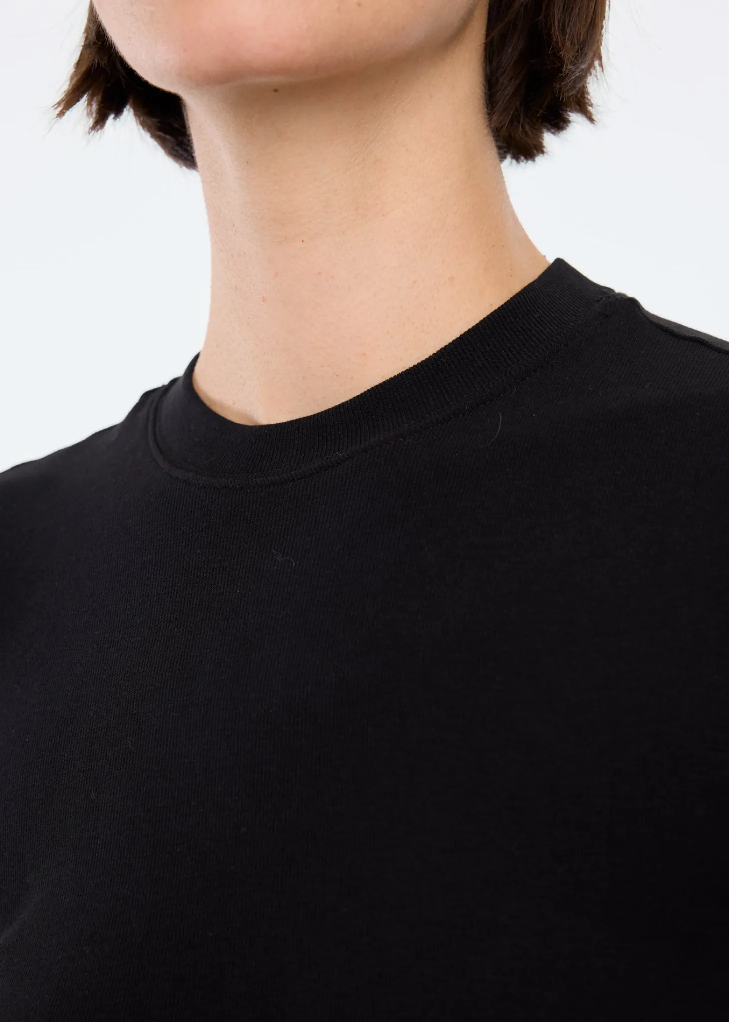 Basic rib t-shirt