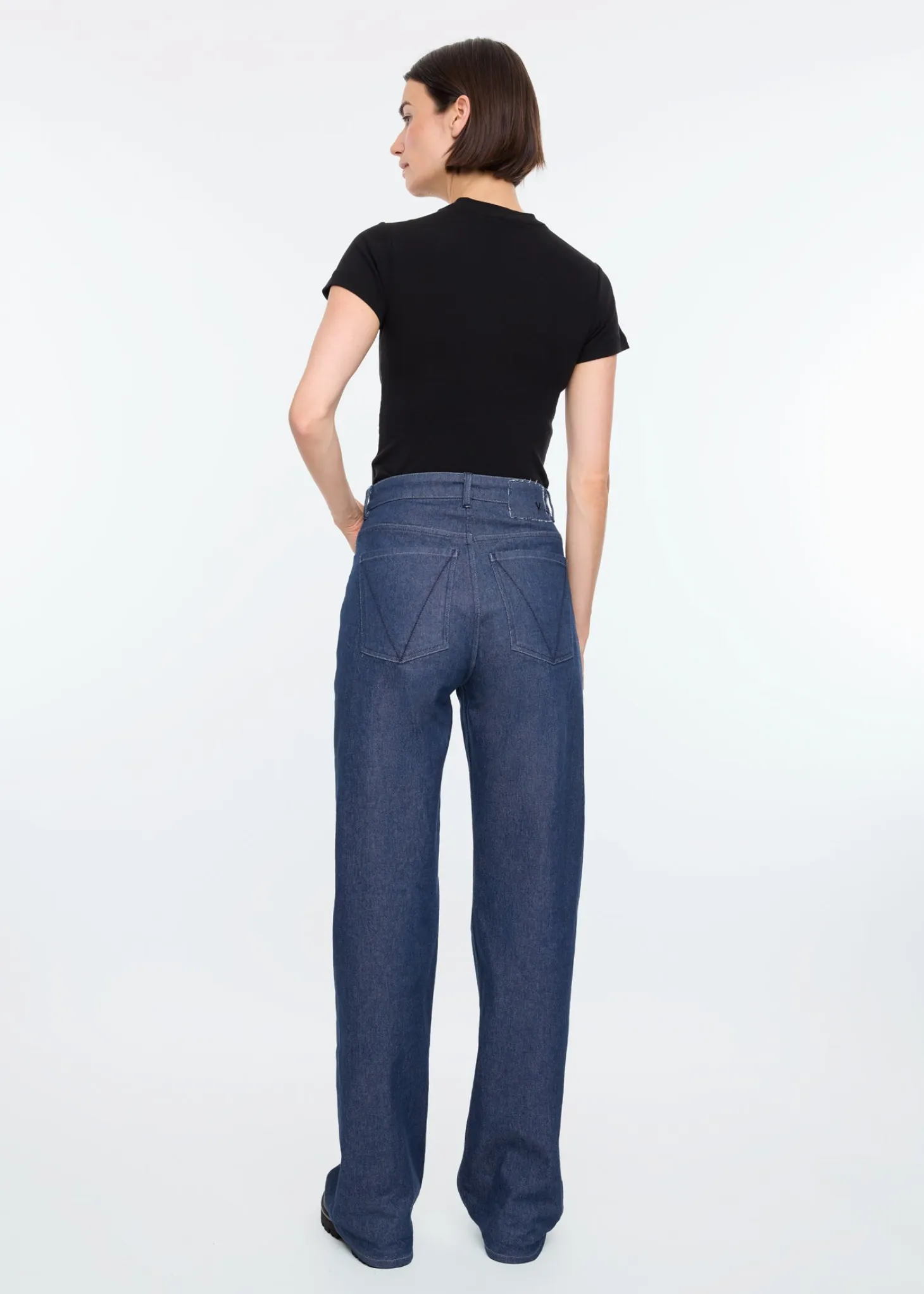 Basic rib t-shirt