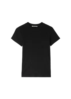 Basic rib t-shirt