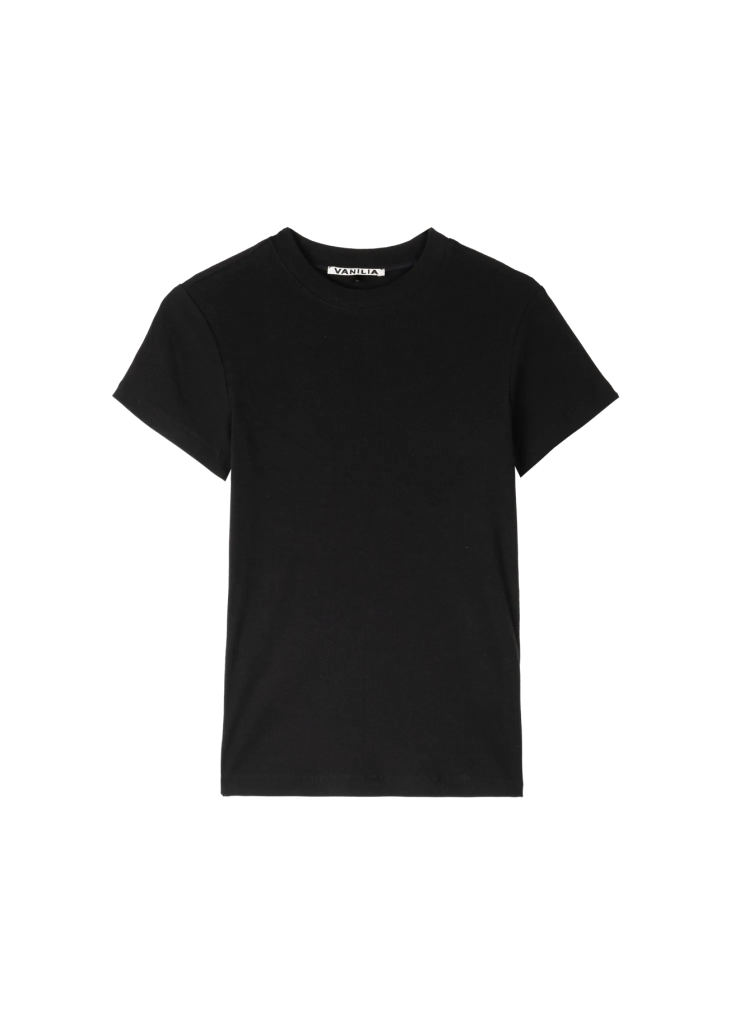 Basic rib t-shirt