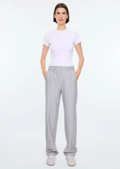 Basic rib t-shirt