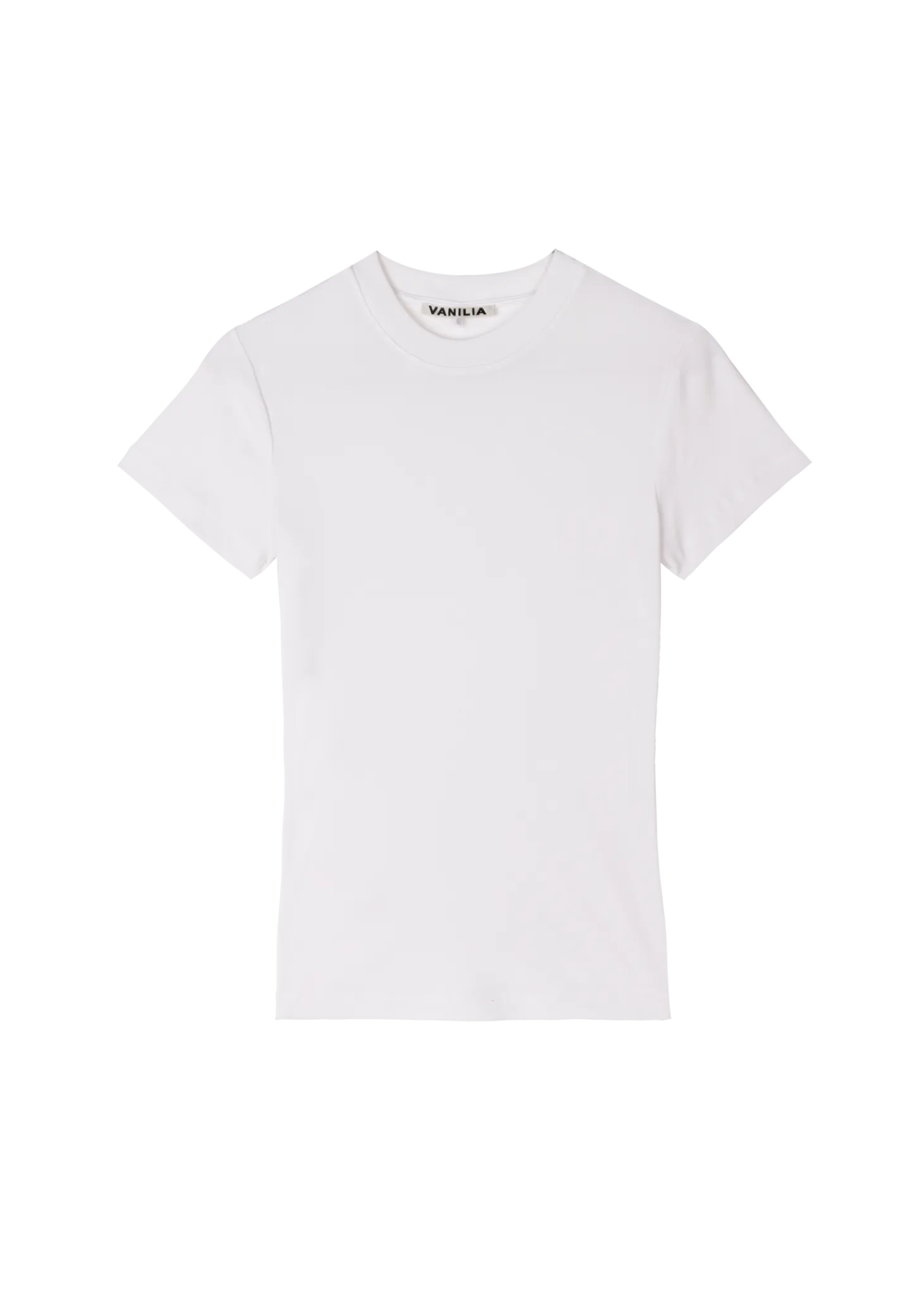 Basic rib t-shirt