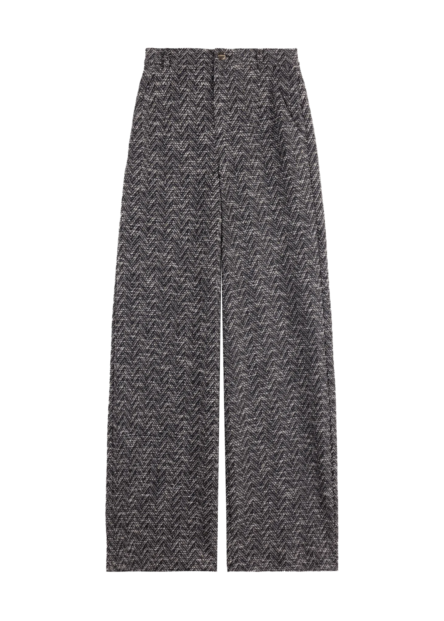 Boucle melange trousers