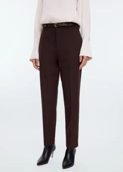 Broek Decostitch woolmix pants