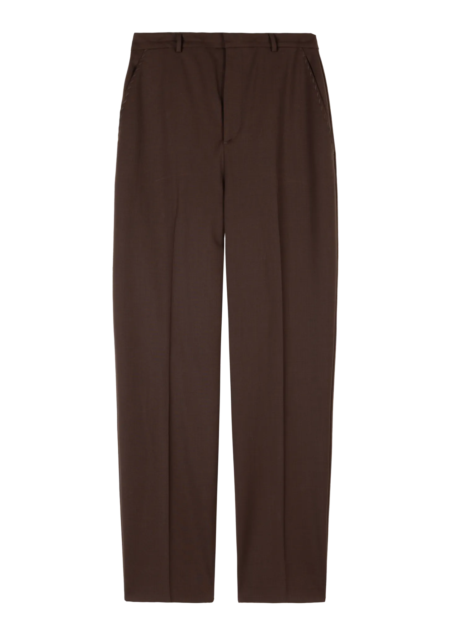 Broek Decostitch woolmix pants