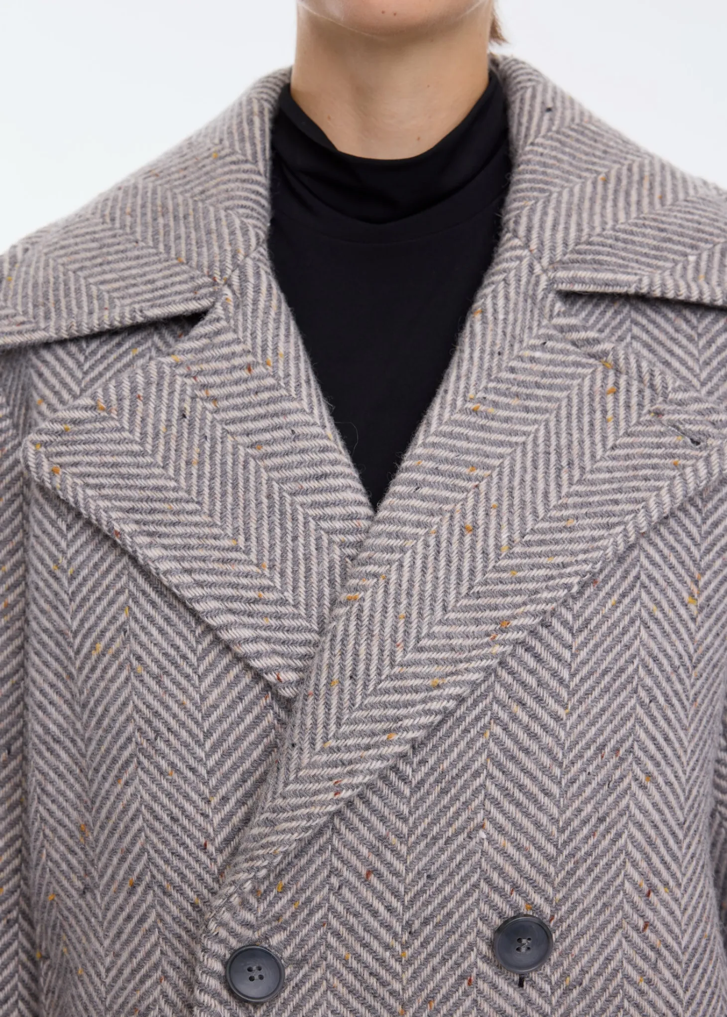 Buitenjas Herringbone coat
