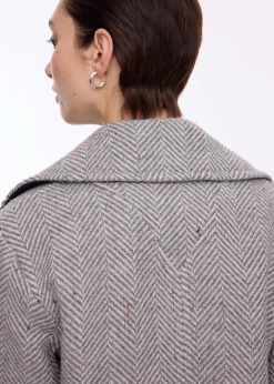 Buitenjas Herringbone coat