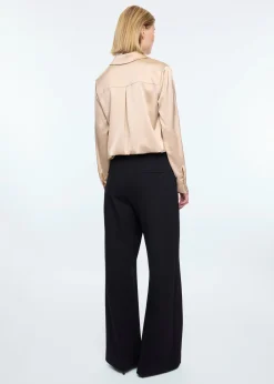 Champaign satin blouse
