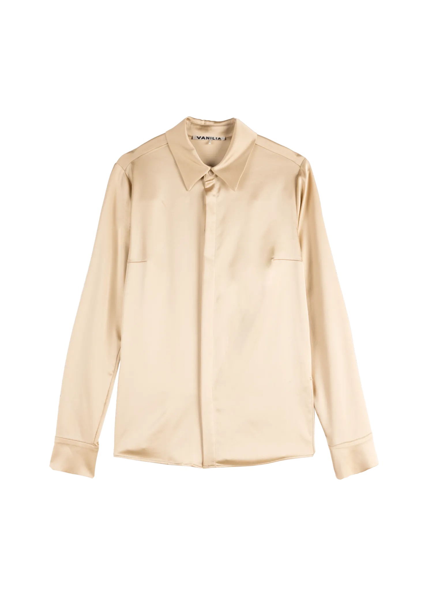 Champaign satin blouse