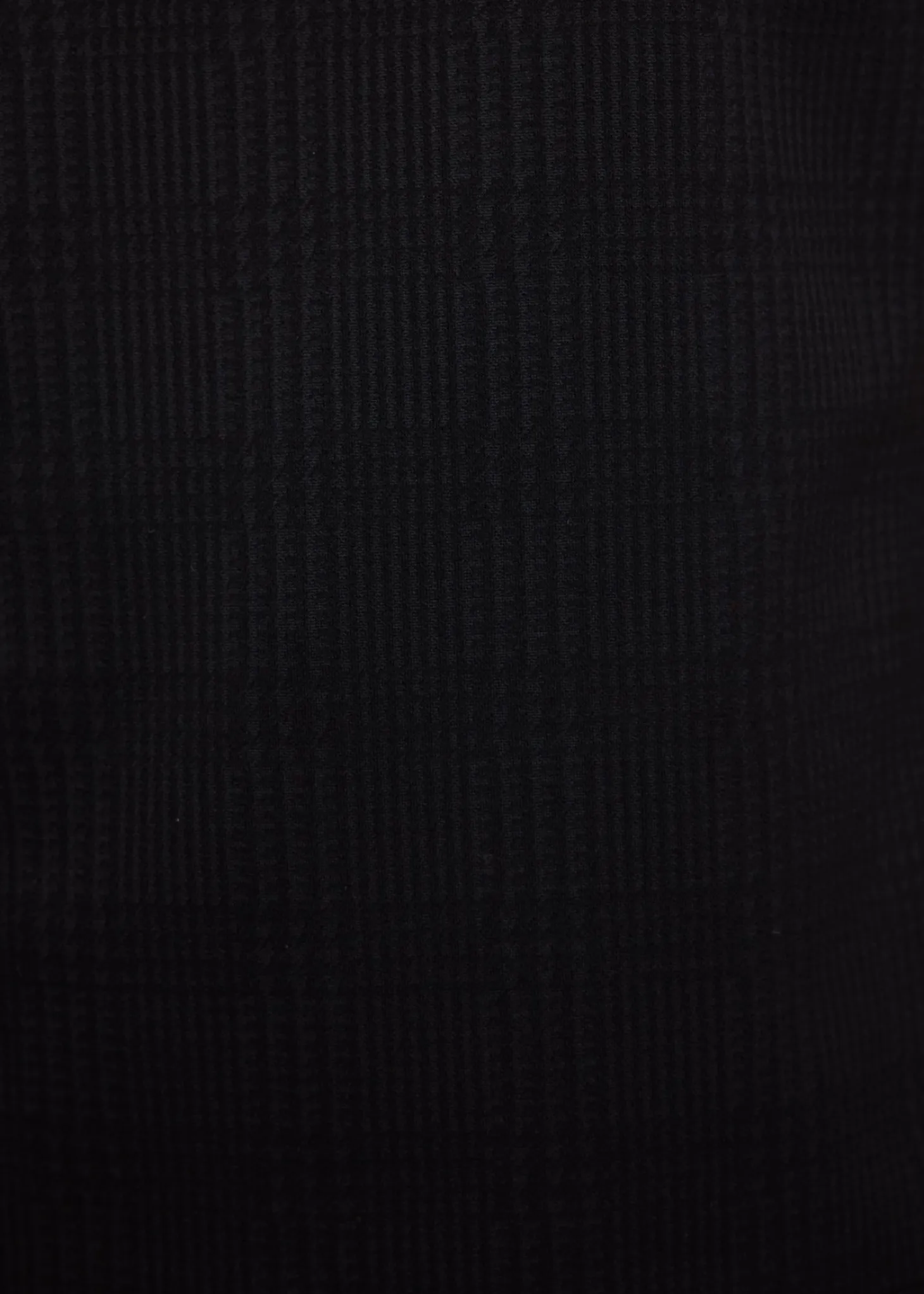 Checkered shortsleeve col