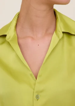 Chic satin blouse