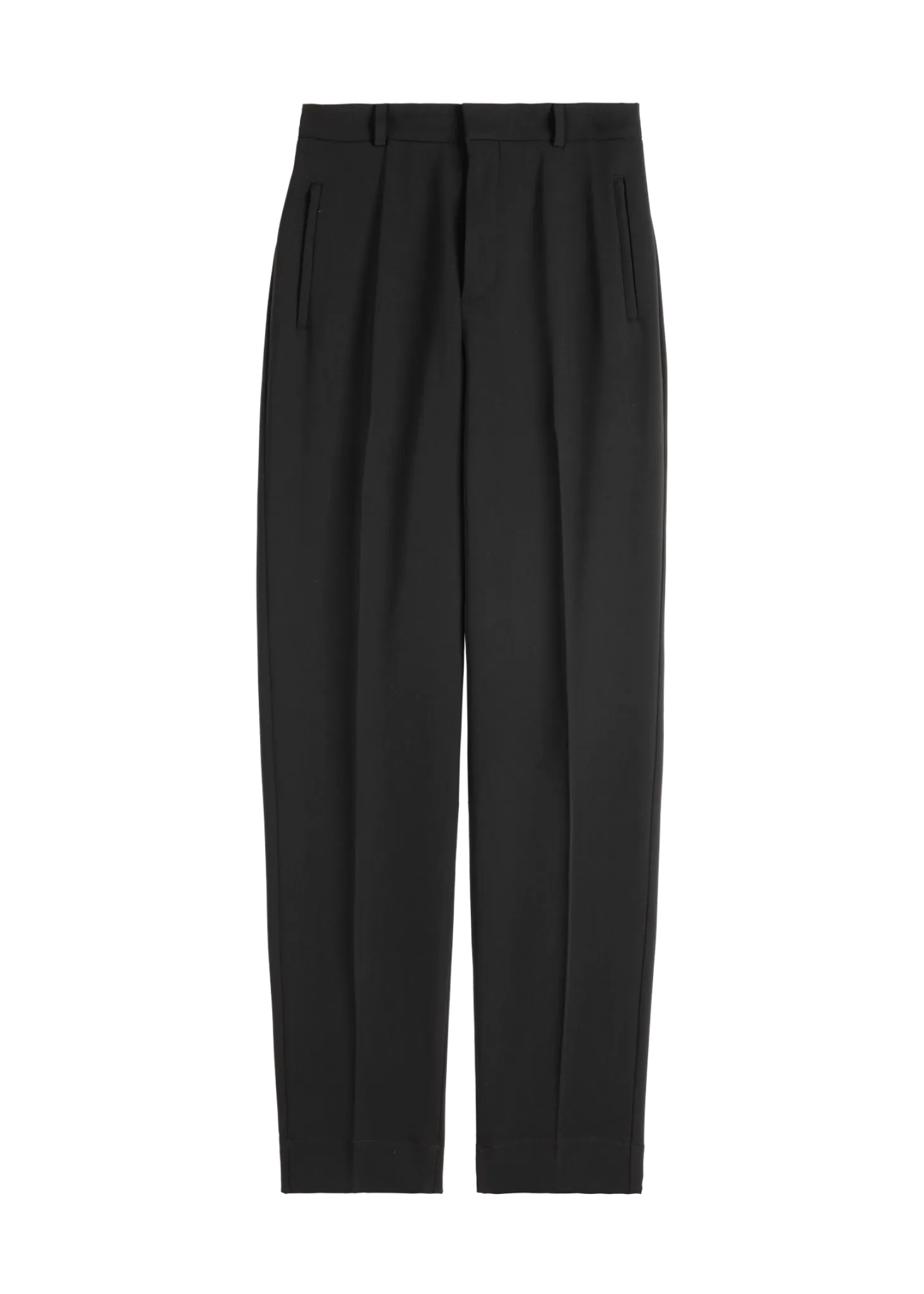 Chino crepe pants