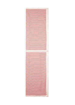 Classic stripe scarf long