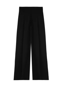 Clean crepe trousers