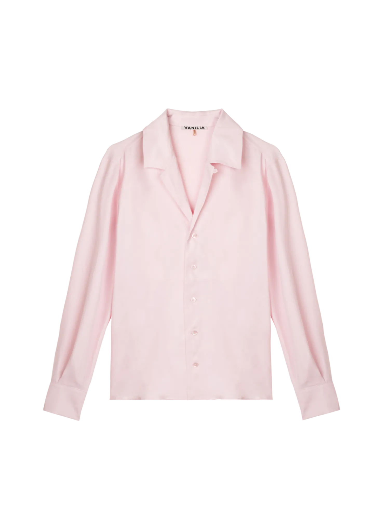 Collar viscose blouse