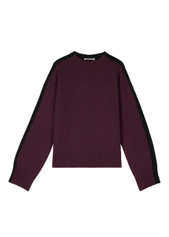 Colorblock knitted sweater