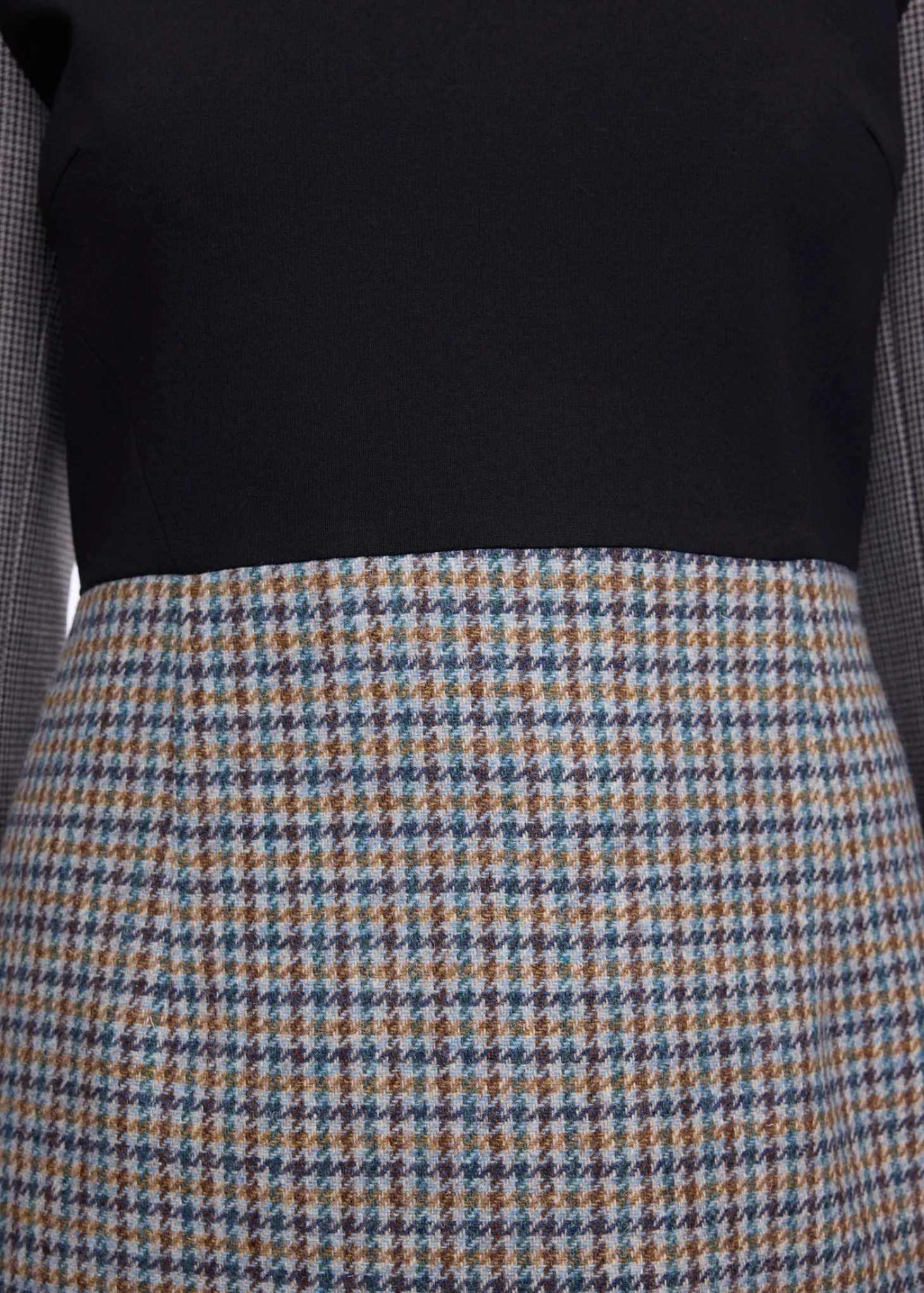 Combi patch dress