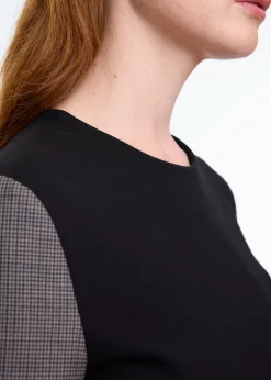Combi patch dress
