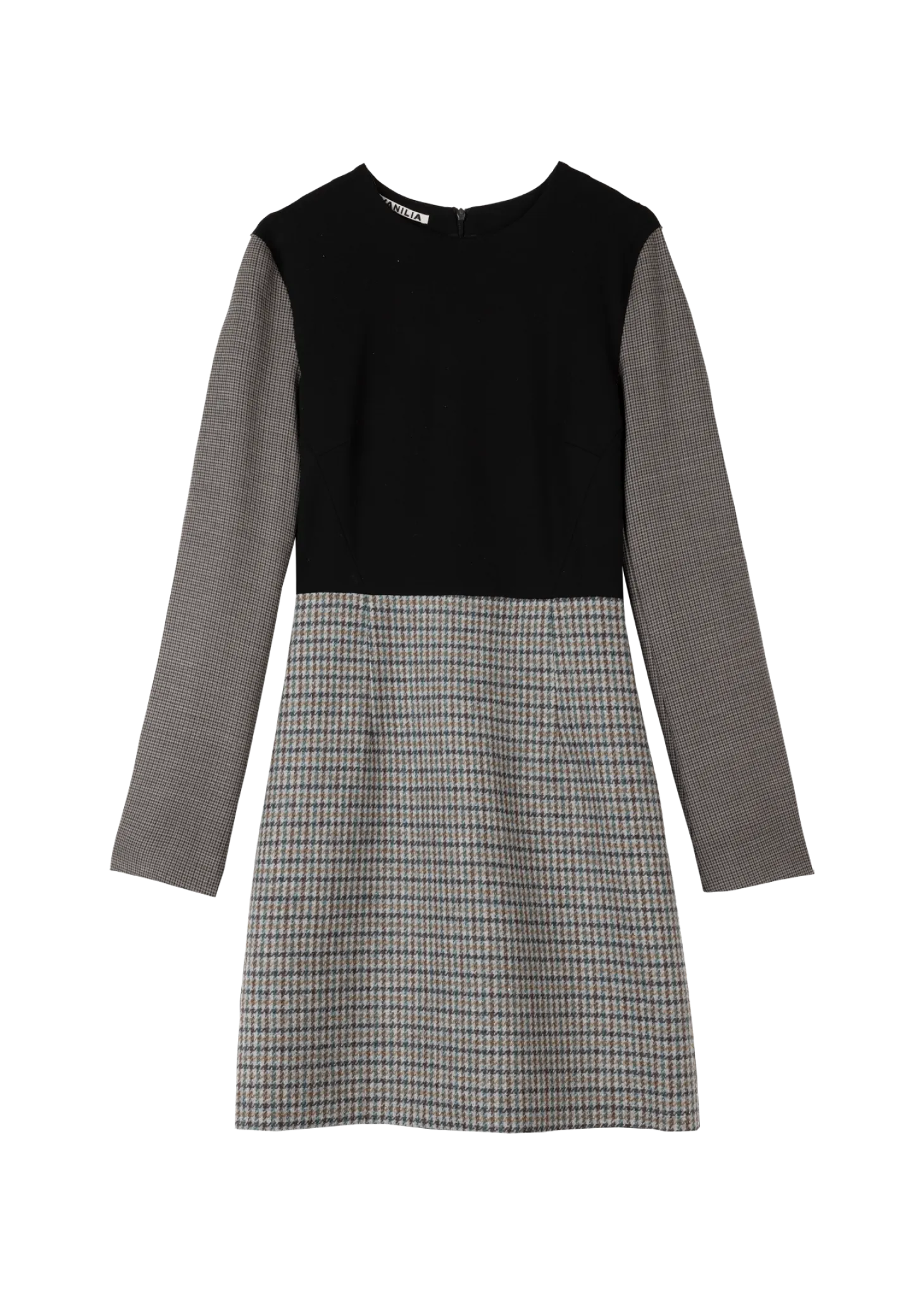 Combi patch dress