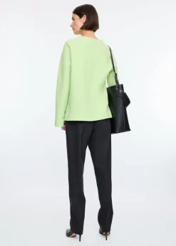 Curl wool basic sweater