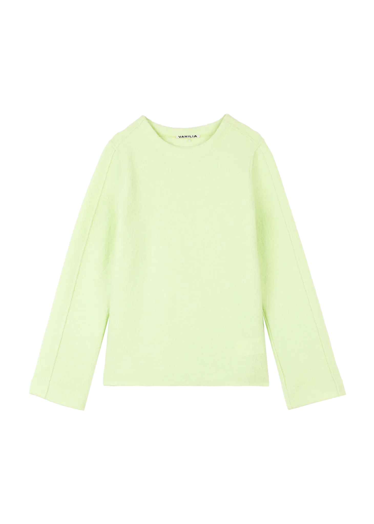 Curl wool basic sweater