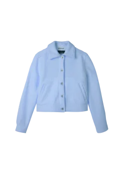 Curl wool jacket