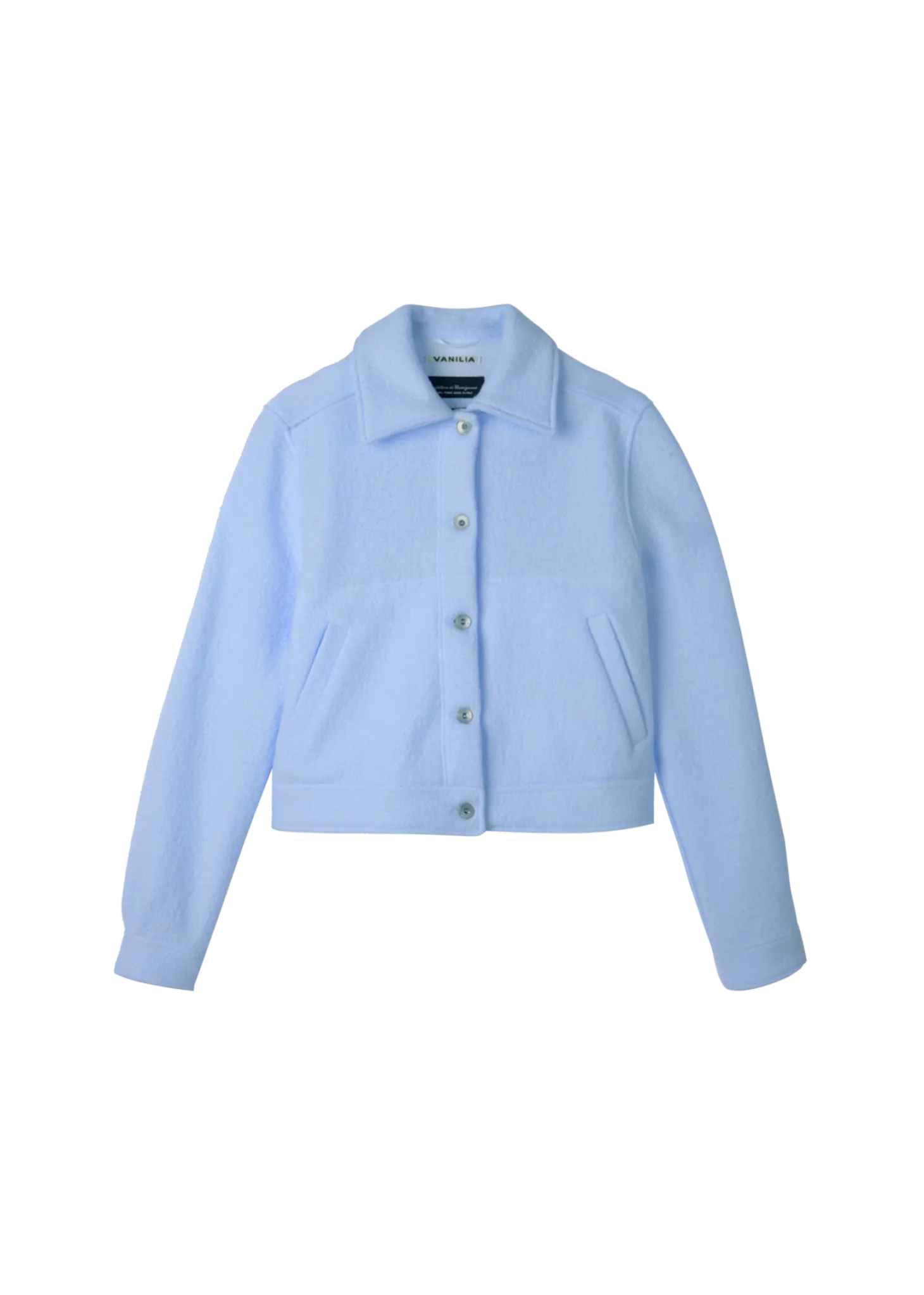 Curl wool jacket