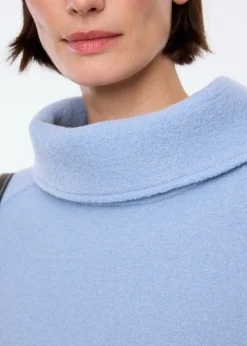 Curl wool oversized sweat
