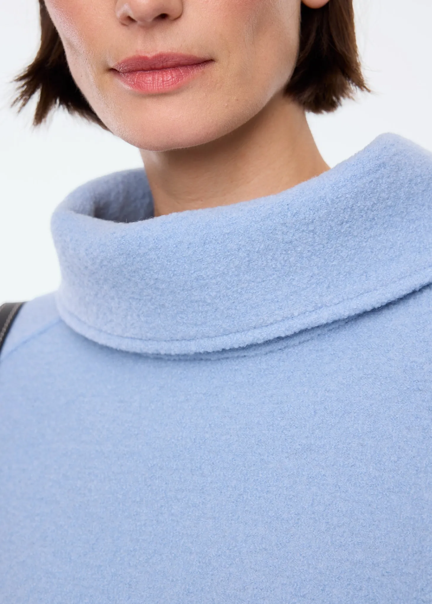 Curl wool oversized sweat