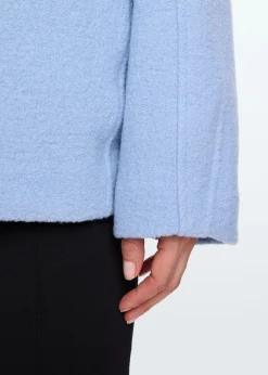 Curl wool oversized sweat