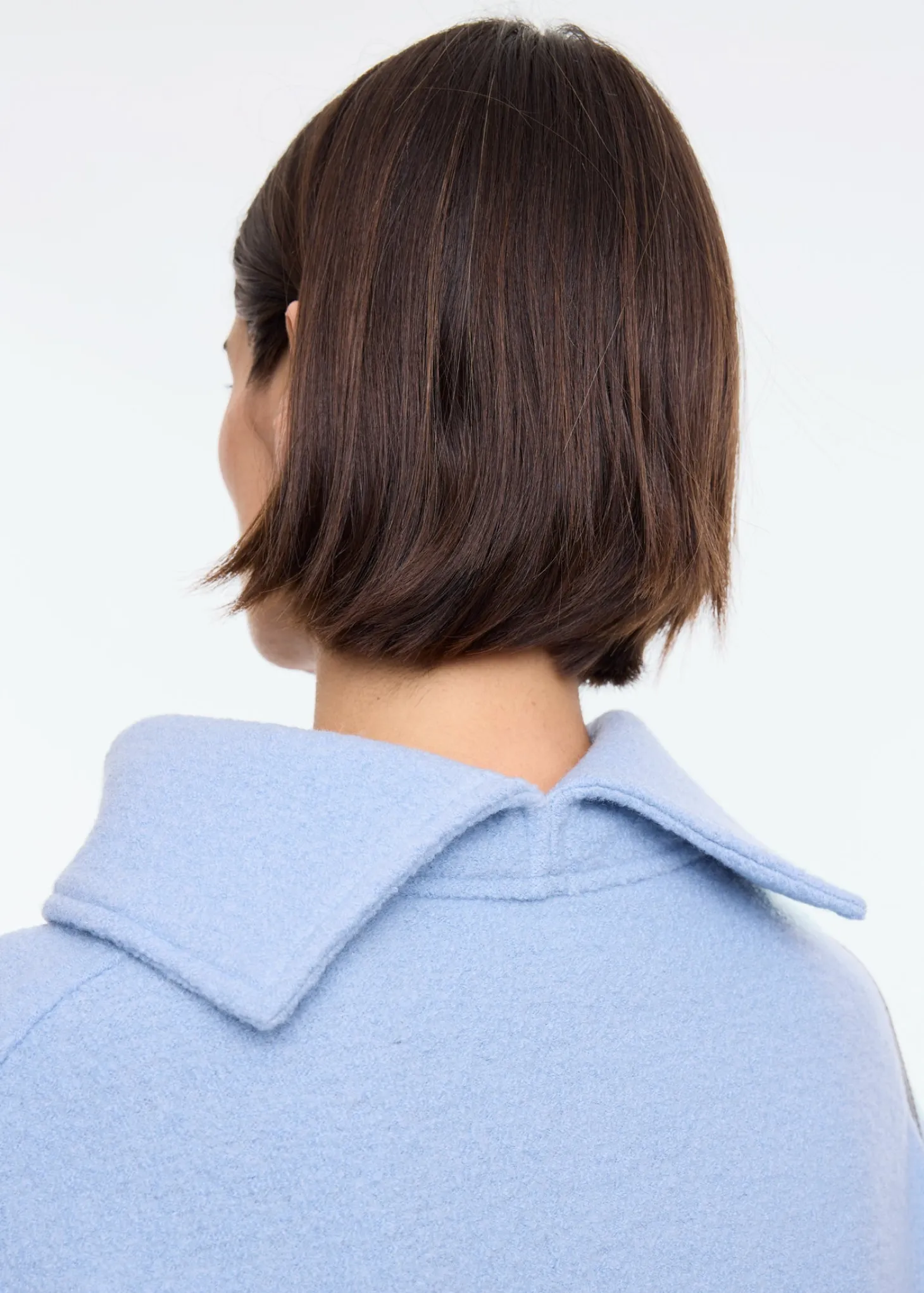 Curl wool oversized sweat