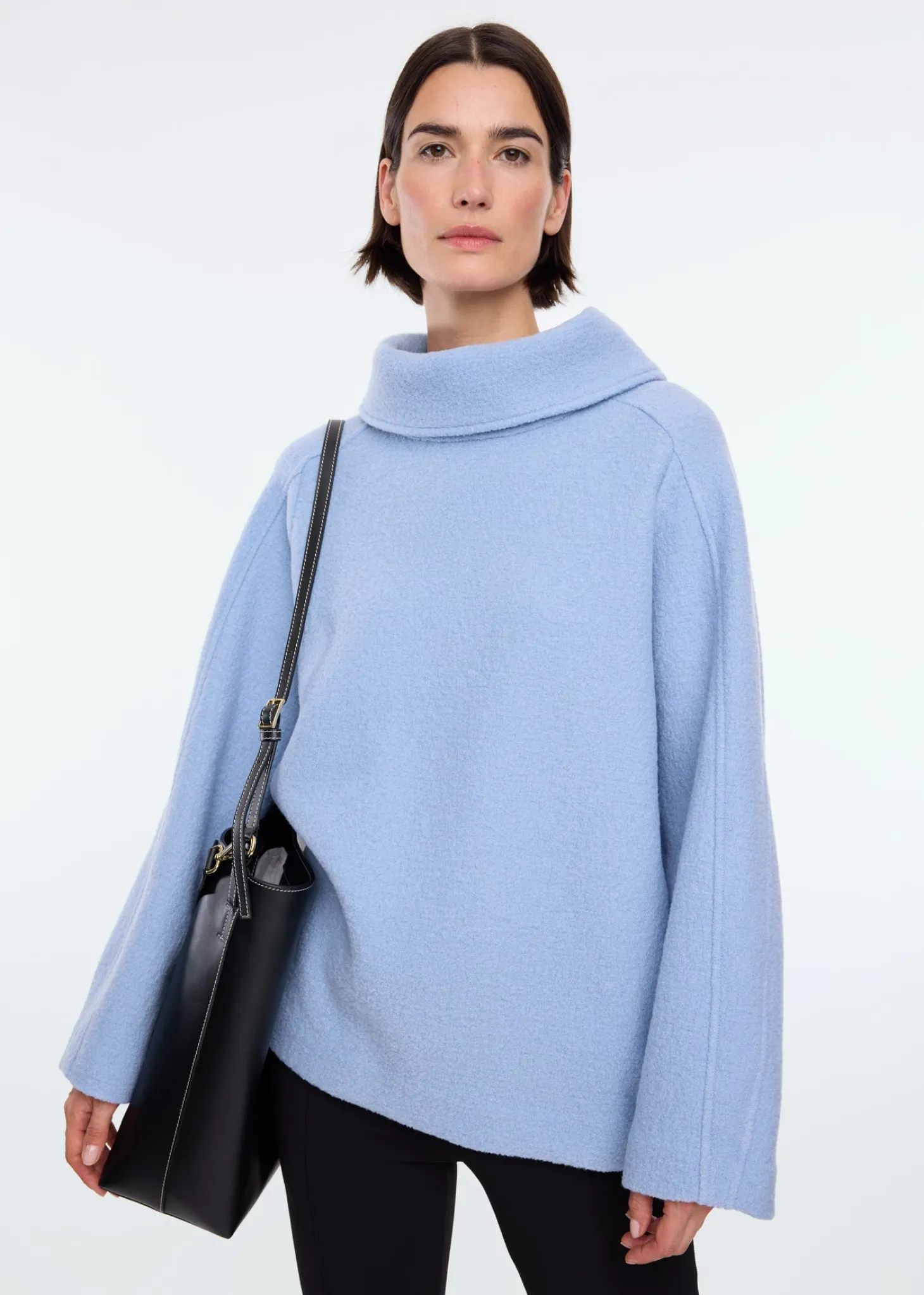 Curl wool oversized sweat