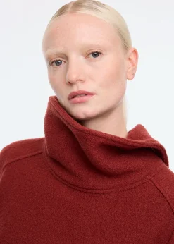 Curl wool oversized sweat