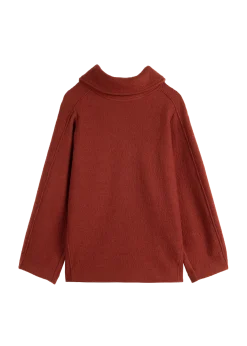 Curl wool oversized sweat