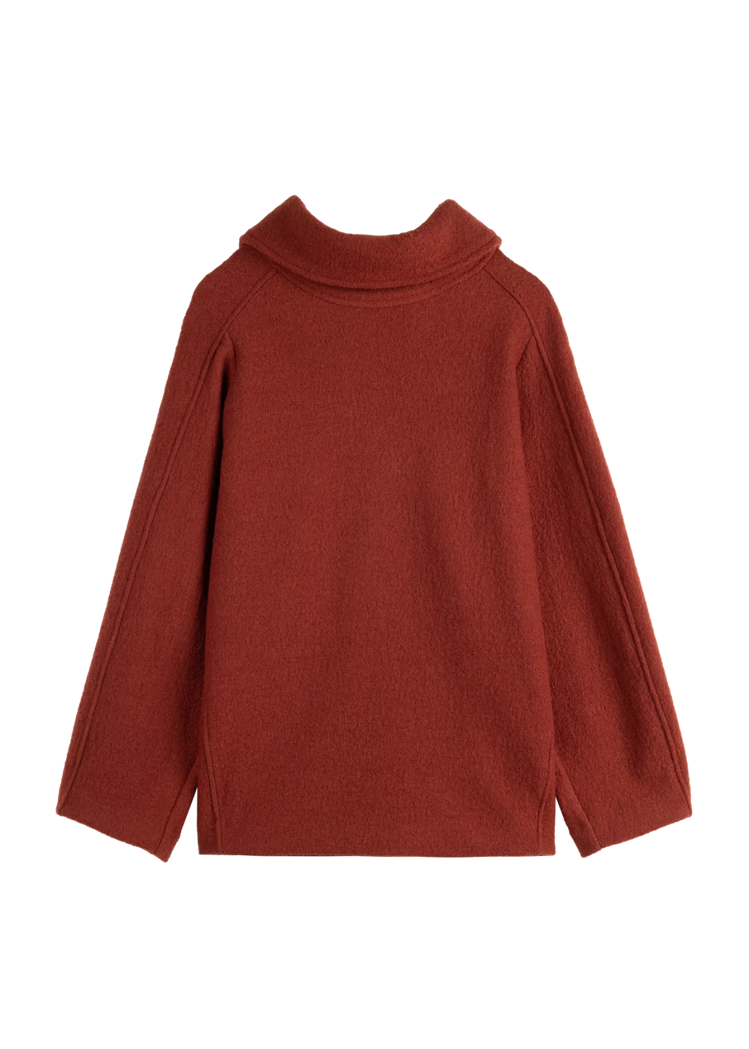Curl wool oversized sweat