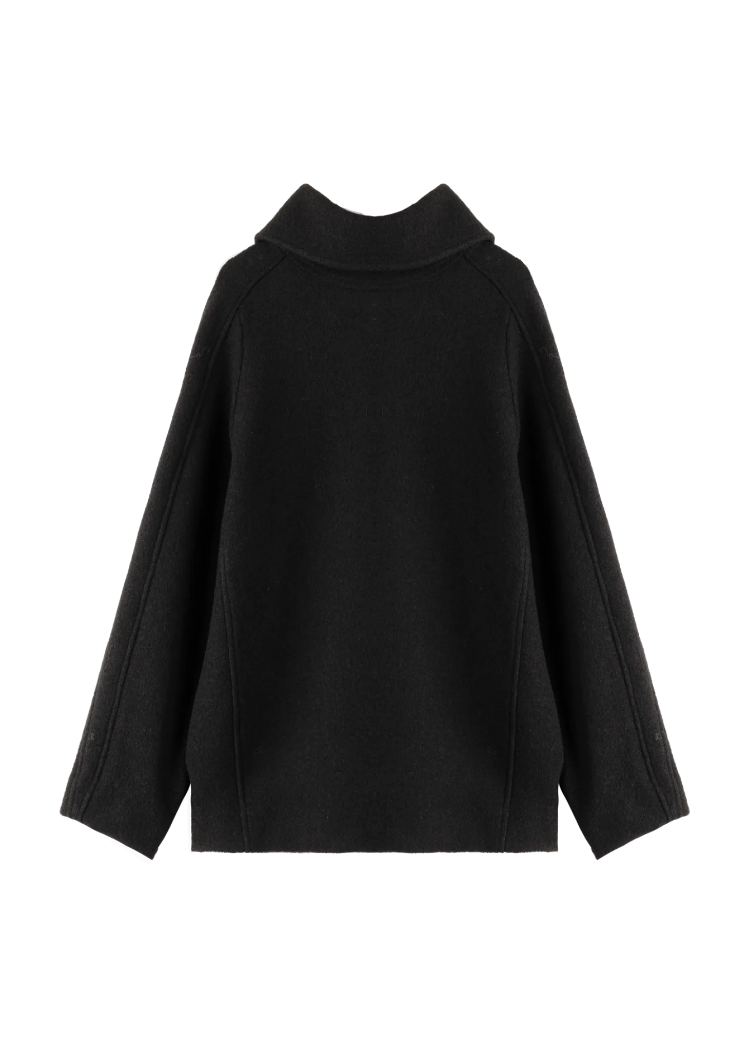 Curl wool oversized sweat
