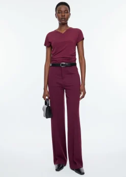 Drape travel top