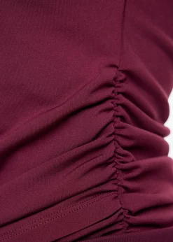 Drape travel top