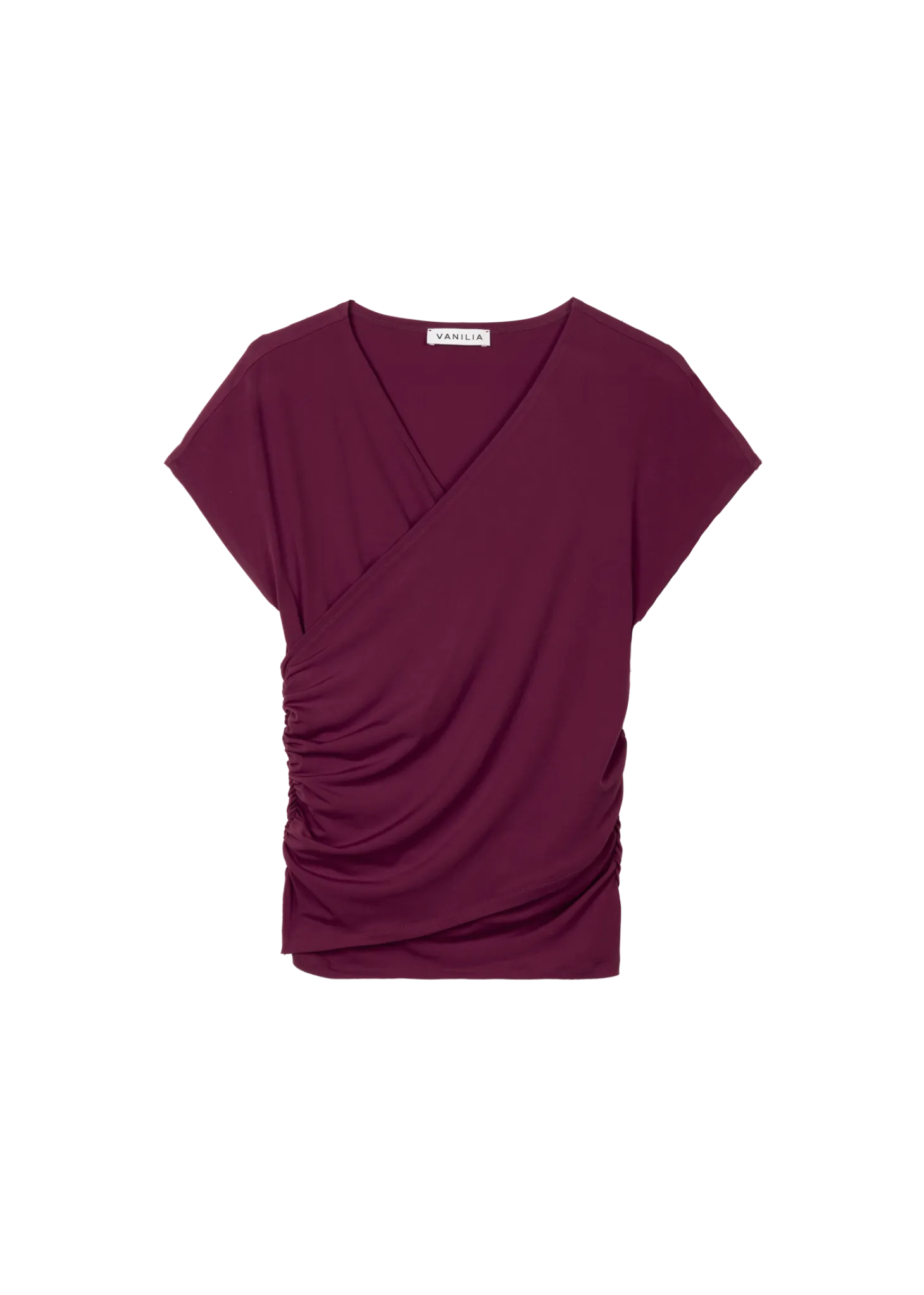 Drape travel top