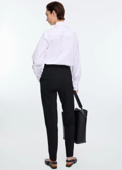 Fitted tailored twill