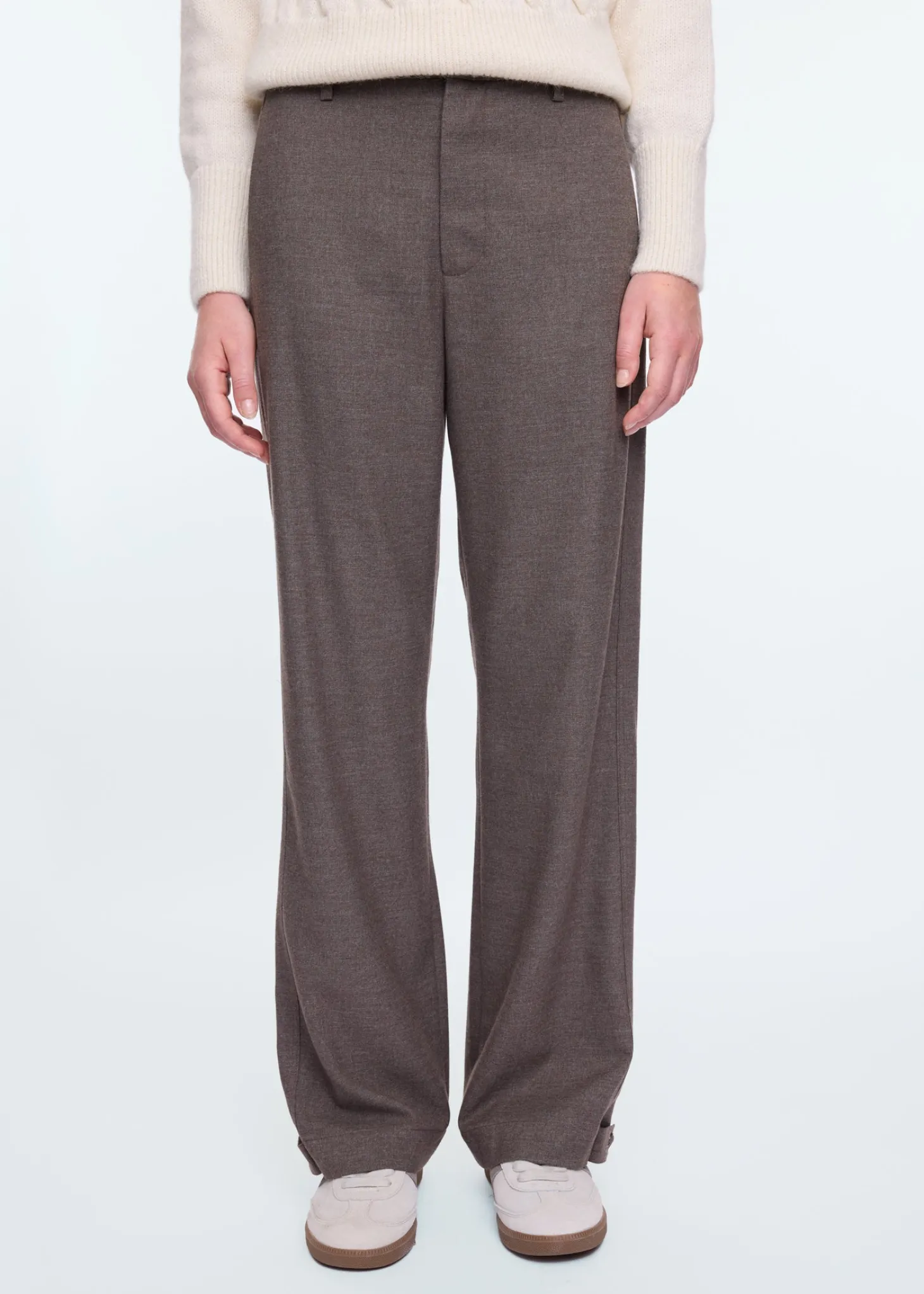 Flanel adjustable pants