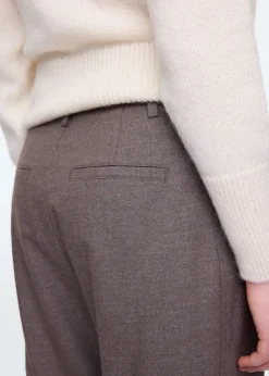Flanel adjustable pants
