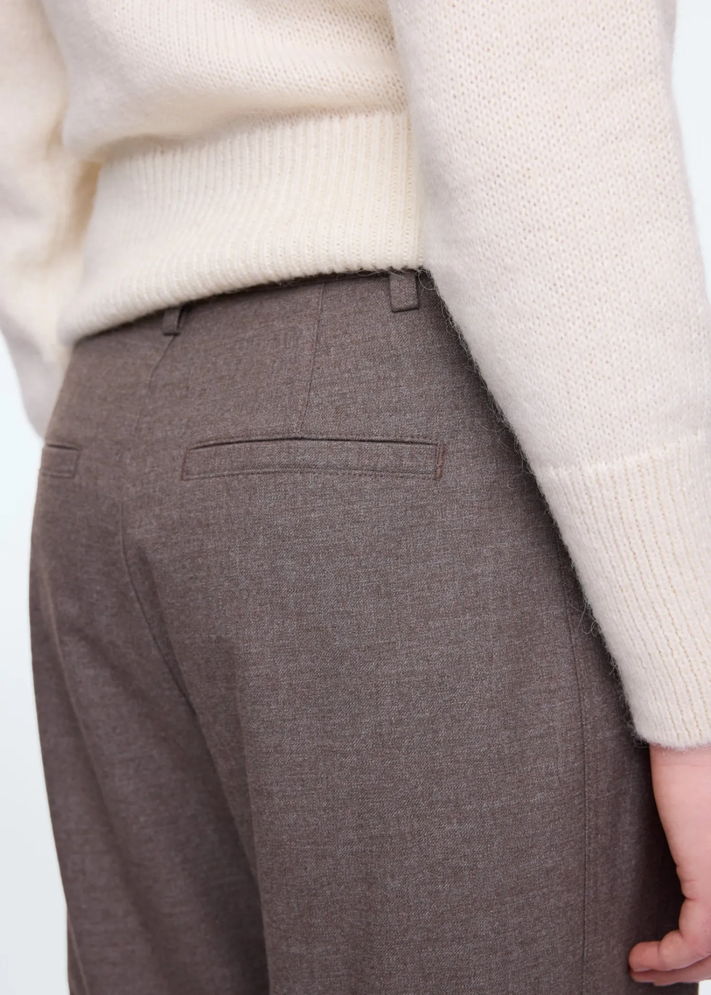 Flanel adjustable pants