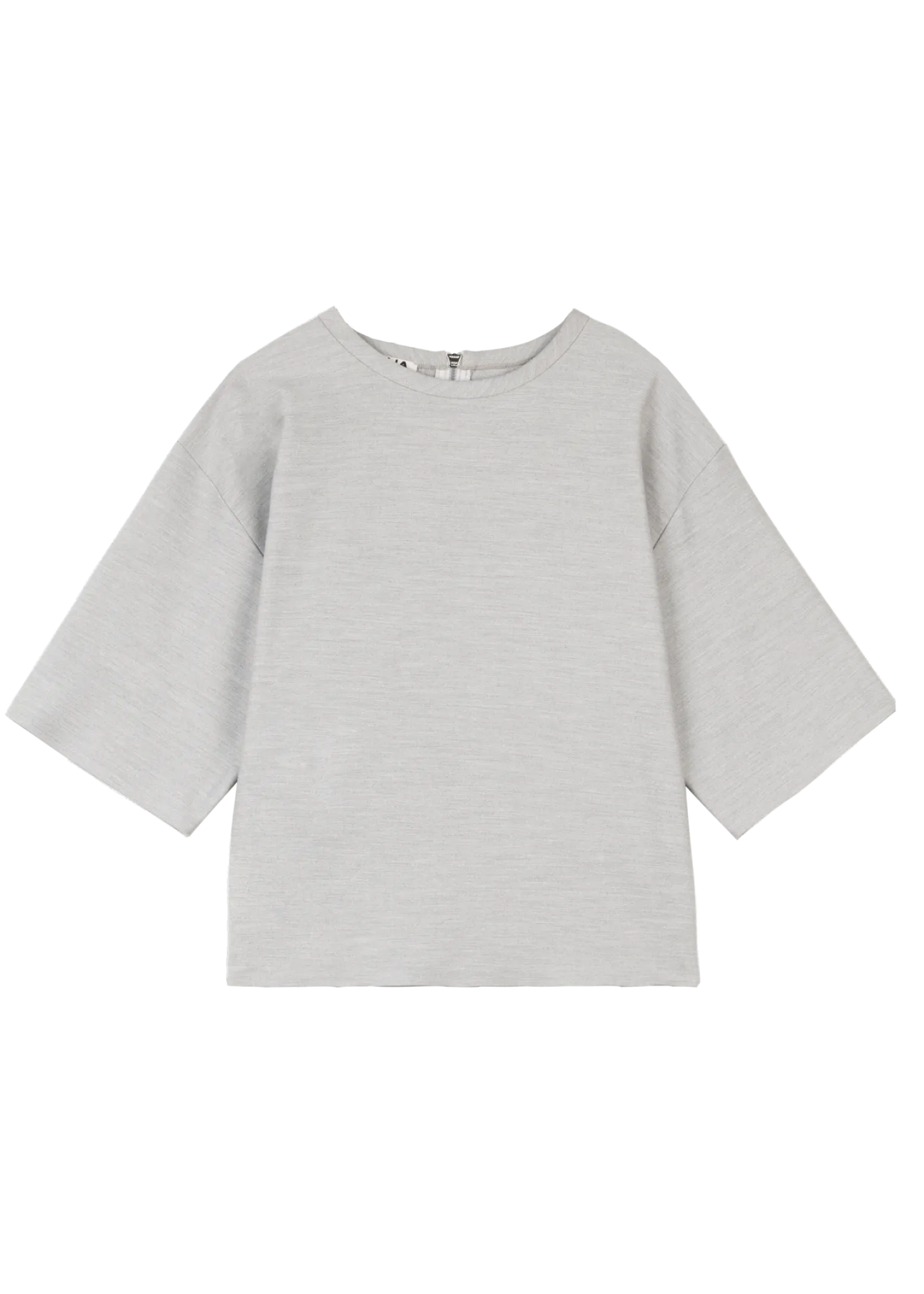 Flanel sweat shortsleeve