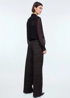 Georgette bow blouse