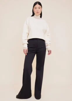 Hightech flaired broek