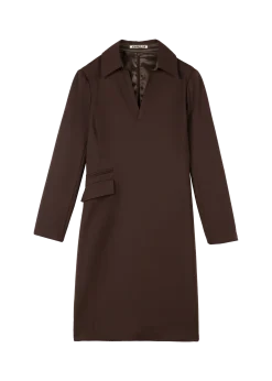 Jurk Shift woolmix dress