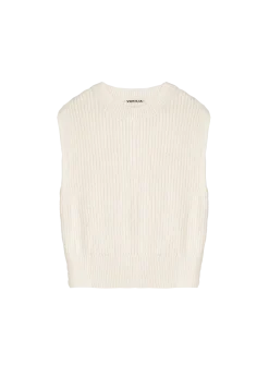 Knitted rib spencer